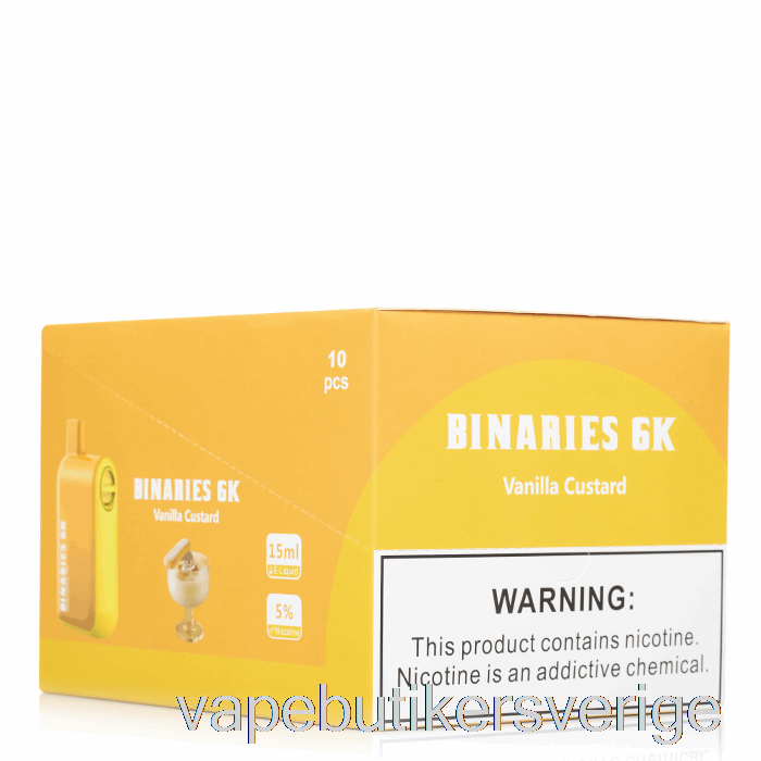 Vape Sverige [10-pack] Horizon Binärer 6k 6000 Disponibel